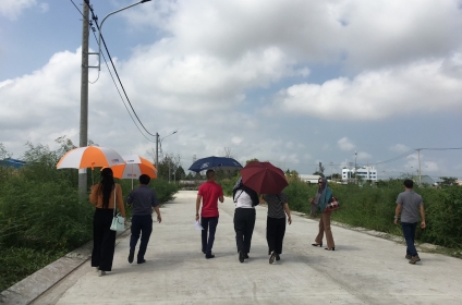 Ảnh thực địa dự án Hoàng Phát - Bạc Liêu